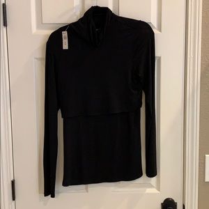 Nursing turtleneck